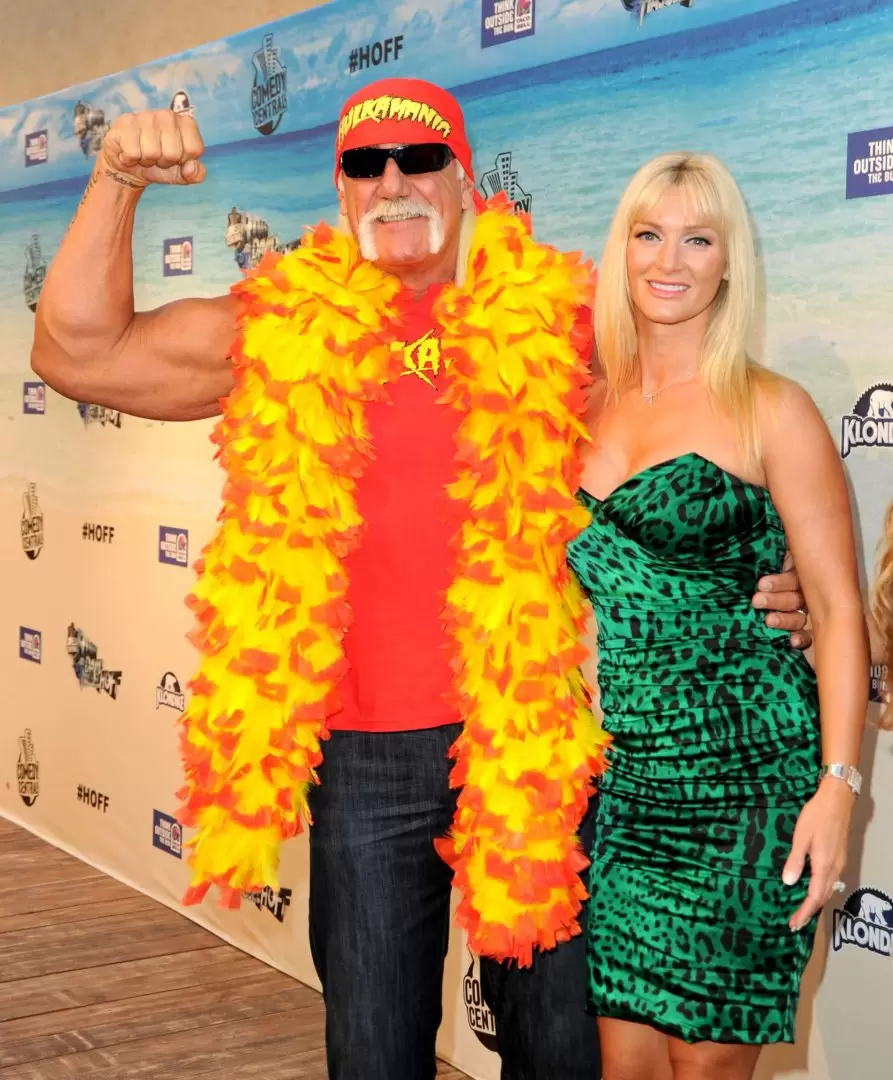 Hulk Hogan y Sky, su esposa