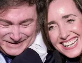 Javier Milei y Victoria Villarruel