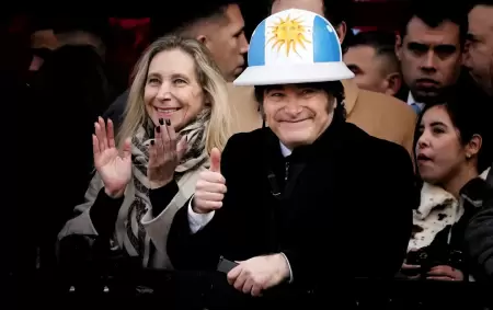 Mientras tanto, Milei de fiesta en la Sociedad Rural