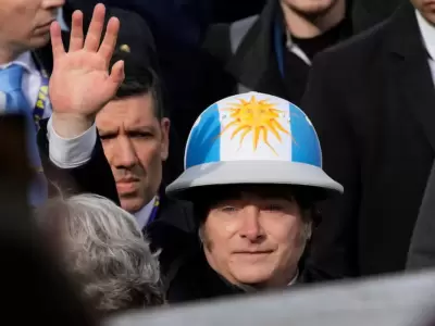 Mientras tanto, Milei de fiesta en la Sociedad Rural