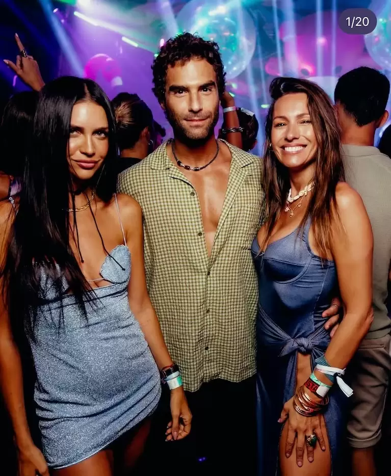 Pampita comenz a seguir a Nico Furtado desde su cuenta privada que pocos comparten