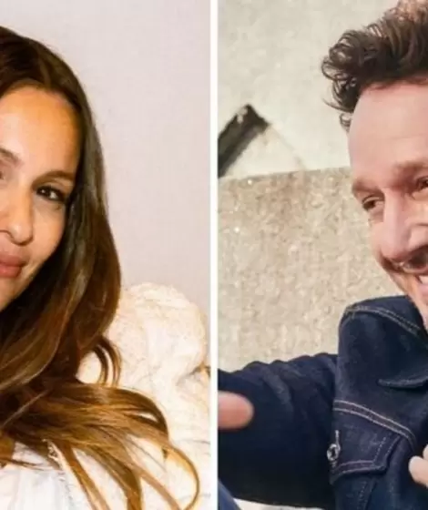 Pampita y Benjamn Vicua