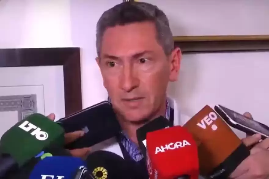 El jefe de la terapia intensiva del Hospital Jos Mara Cullen de Santa Fe, Nstor Carrizo.