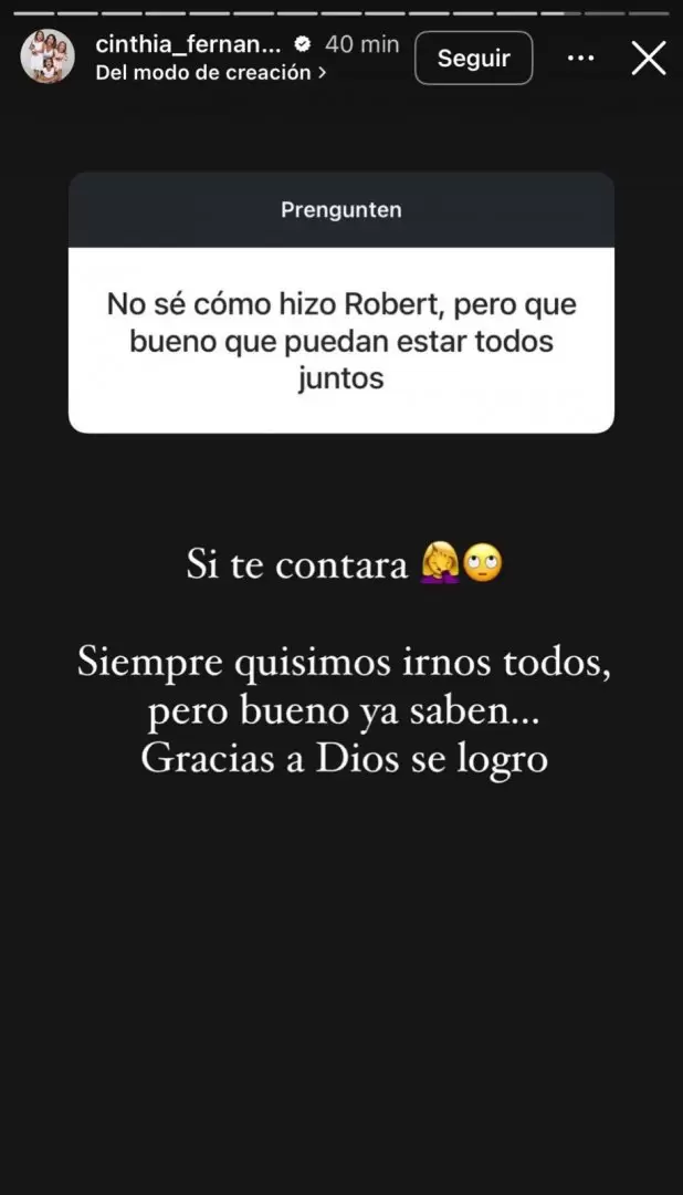 Cinthia Fernndez contra la ex esposa de Roberto Castillo