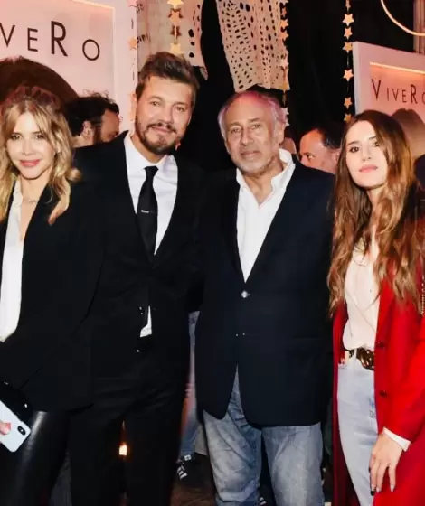 Marcelo Tinelli junto a Gustavo Yankelevich en el Vive Ro