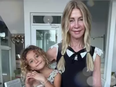 "Mi chiquitita ms linda del mundo... Mi corazn rojo, mi todo todo...": el mensaje que Cris Morena le habia dedicado a su nieta