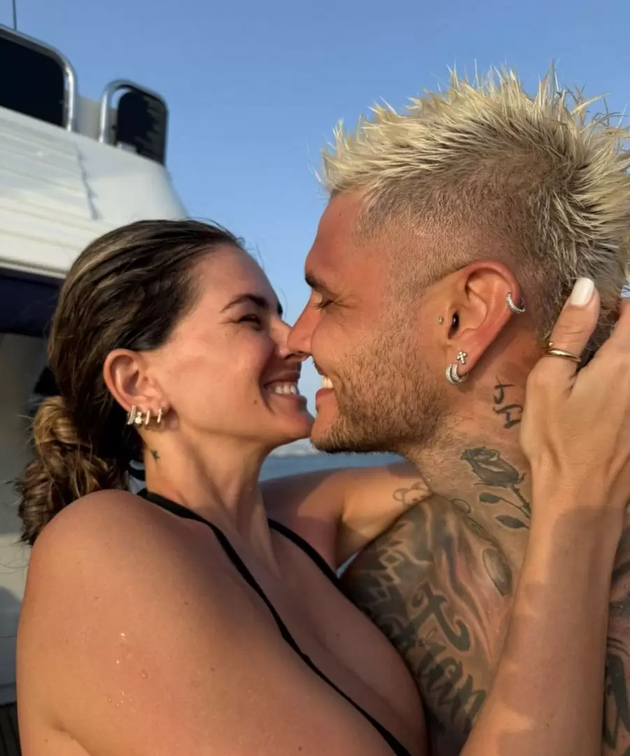 Icardi no se cansa de presumir su historia de amor con la China Surez