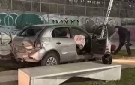 Un sargento de la Bonaerense rob un auto y se agarr a los tiros con efectivos de seguridad