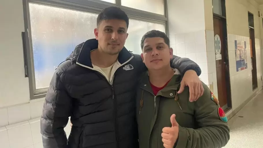 Alexis y Alejandro, los hijos de la "Locomotora" Oliveras