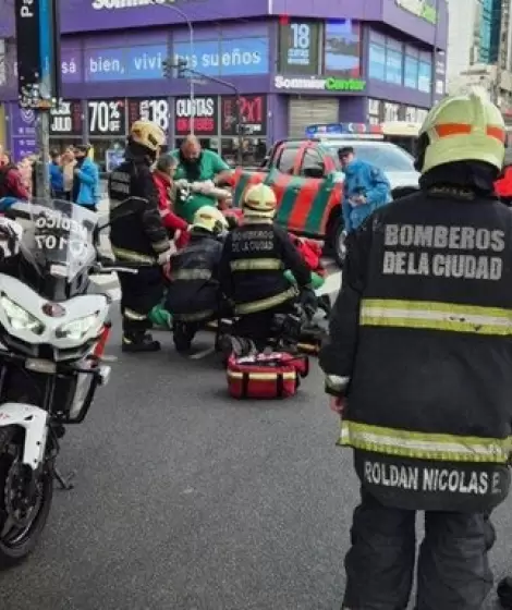 Una pareja cay desde el Puente Pacfico en pleno Palermo