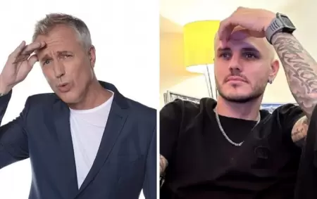 Marley y Mauro Icardi