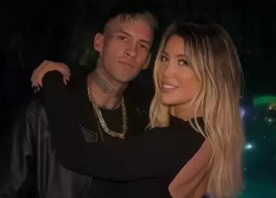 L-Gante y Wanda Nara