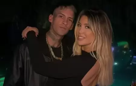 L-Gante y Wanda Nara