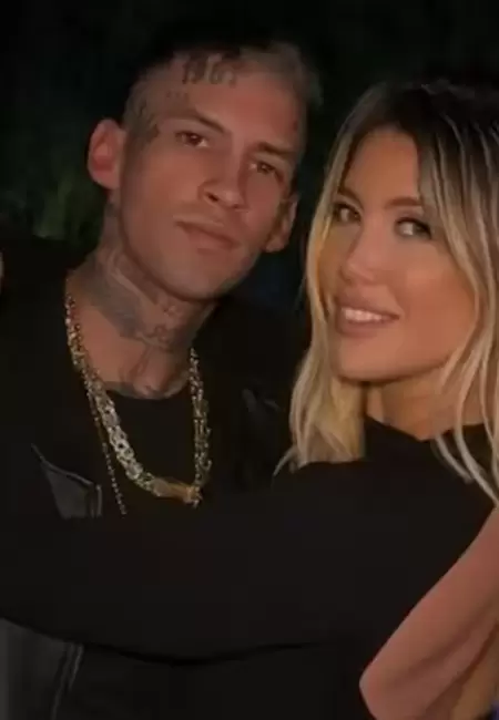 L-Gante y Wanda Nara