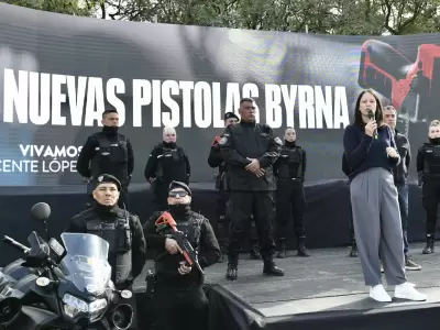 La intendenta del partido, Soledad Martnez, present estas nuevas armas y  destac la importancia de seguir sumando herramientas concretas que fortal