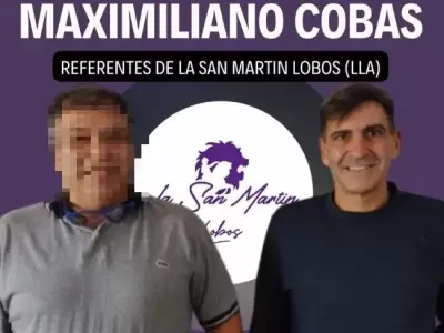 Maximiliano Cobas, candidato a concejal por el espacio de Javier Milei en el municipio bonaerense de Lobos