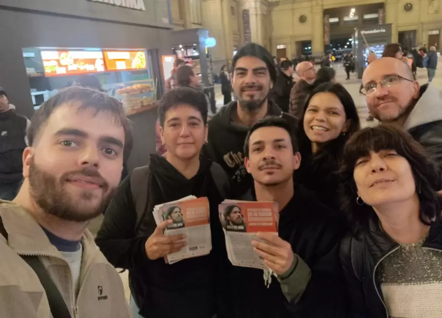Federico Bonfante se acerc tras la liberacin de Federico Meza en Constitucin.