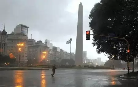 La primavera llega con lluvias en Buenos Aires