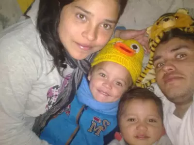 Ricardo Oliva y sus tres hijos, de 8, 11 y 12 aos, murieron al ser embestidos