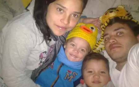 Ricardo Oliva y sus tres hijos, de 8, 11 y 12 aos, murieron al ser embestidos