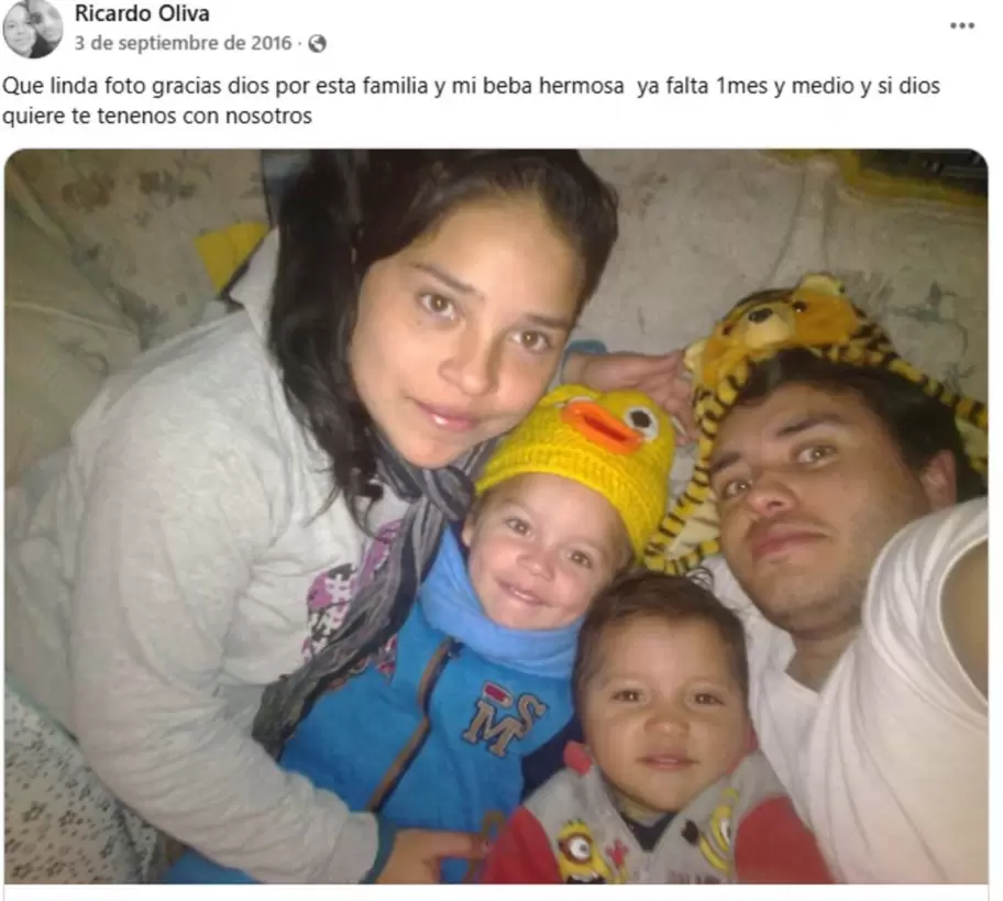 Ricardo Oliva y sus tres hijos, de 8, 11 y 12 años, murieron al ser embestidos