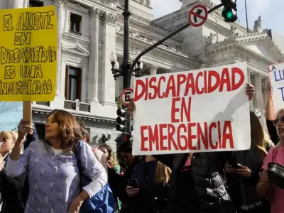 Diversas agrupaciones se movilizarn maana contra del veto a la Ley de Emergencia en Discapacidad