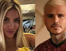 Wanda Nara y Mauro Icardi