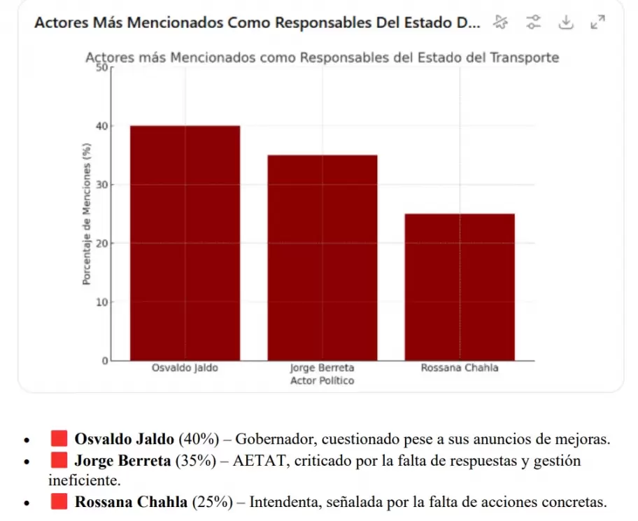 La consultora Gatica Ruiz y el estudio de escucha social que hizo sobre el transporte en la provincia de Tucumn.