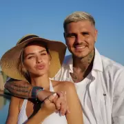 Entre brillos low cost y recuerdos de Wanda Nara: la China Surez oficializ su mudanza con Icardi