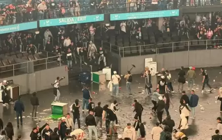 Batalla campal en un recital de Damas Gratis en Colombia