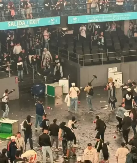 Batalla campal en un recital de Damas Gratis en Colombia