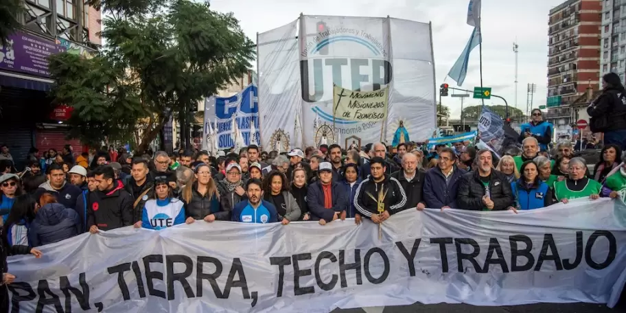 La marcha de San Cayetano de este 2025.