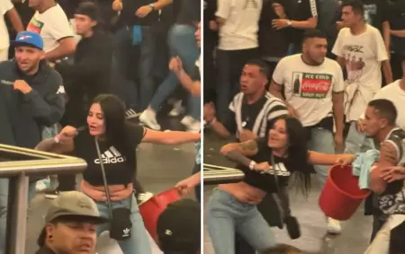 La mujer empuñó un cuchillo antes del recital de Damas Gratis