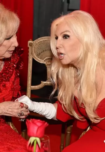 Mirtha Legrand y Susana Giménez