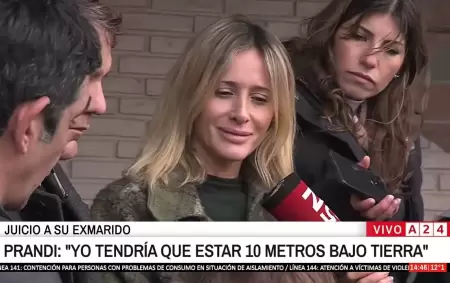 Juicio contra el ex marido de Prandi: se conocen los alegatos