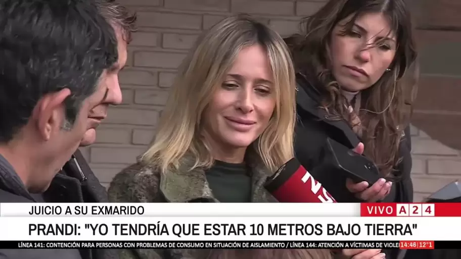 Juicio contra el ex marido de Prandi: se conocen los alegatos