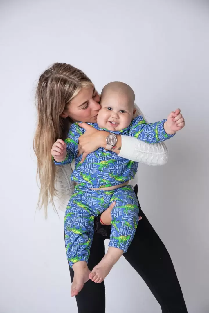 Las sonrisas y besos nunca le faltaron a Bruno, aunque la coraza de su mam a veces poda quebrarse