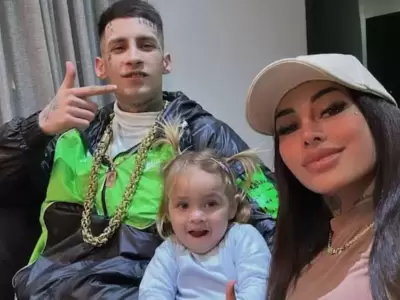 L-Gante junto a Tamara Bez