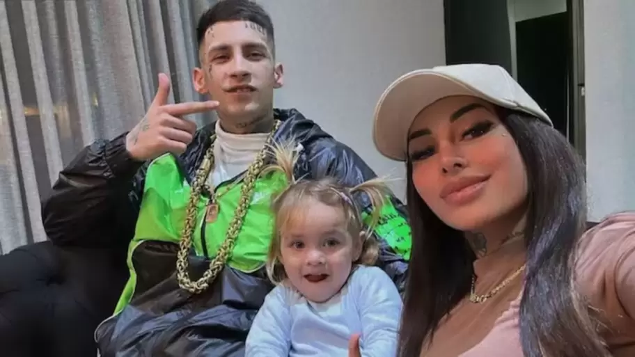 L-Gante junto a Tamara Bez