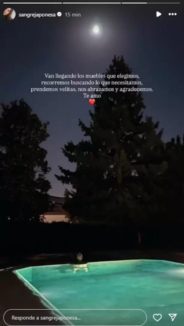 La China Surez presumi su mudanza con Mauro Icardi