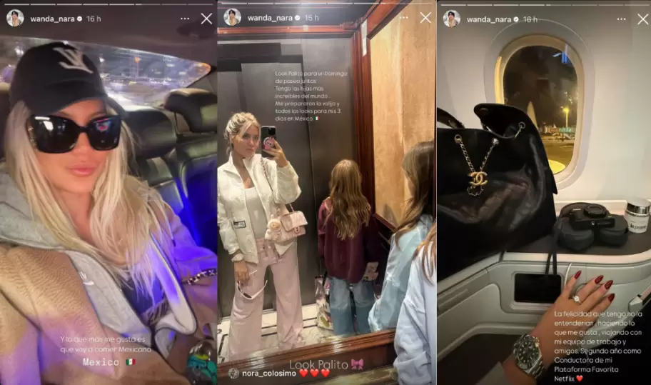 Wanda Nara presume su presente enfocada en su trabajo y en la crianza de sus hijas