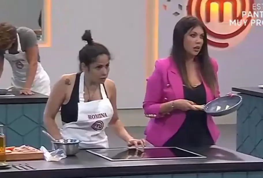 El da que Romina Uhrig conoci a Wanda Nara, la modelo le arruin un omelette por el que competa en Masterchef y Gran Hermano.