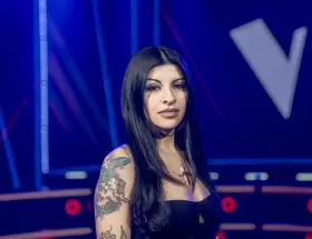 Cazzu debutó el lunes en La Voz Argentina