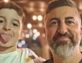 Enzo Joaquín Ruffo y Alejandro, su padre y principal apuntado de su asesinato.