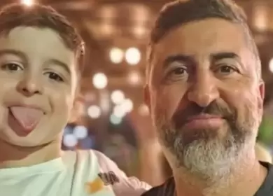 Enzo Joaquín Ruffo y Alejandro, su padre y principal apuntado de su asesinato.