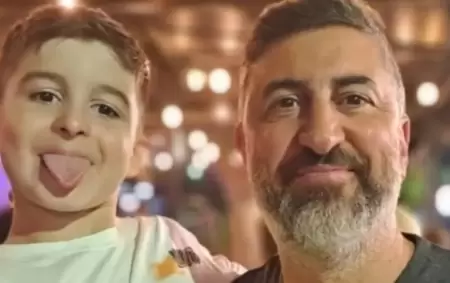 Enzo Joaquín Ruffo y Alejandro, su padre y principal apuntado de su asesinato.