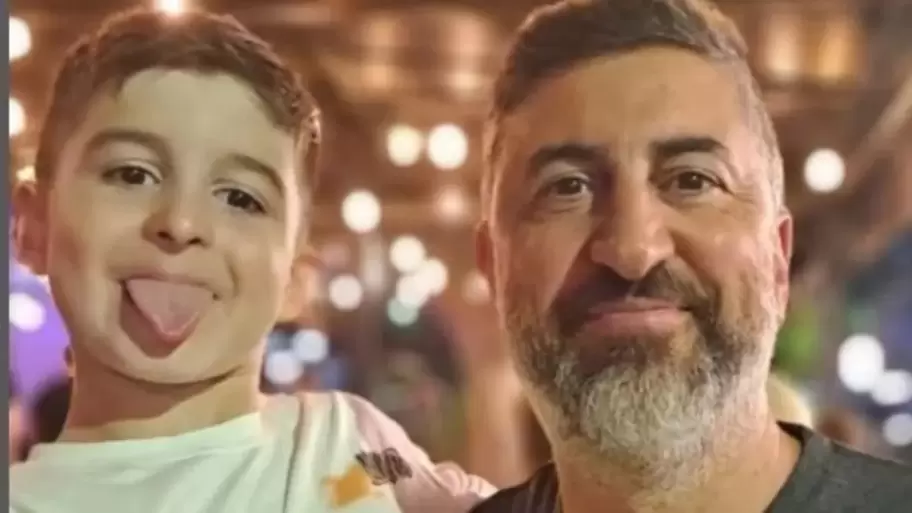 Enzo Joaqun Ruffo y Alejandro, su padre y principal apuntado de su asesinato.