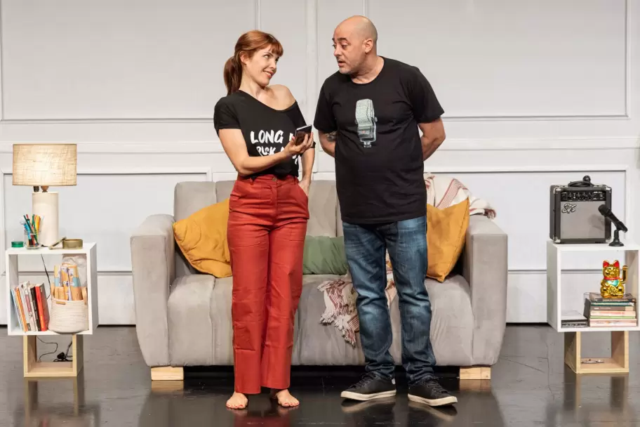 "Lo que ms me seduce de esta propuesta es justamente la oportunidad que me da Valeria y la obra de hacer algo distinto"