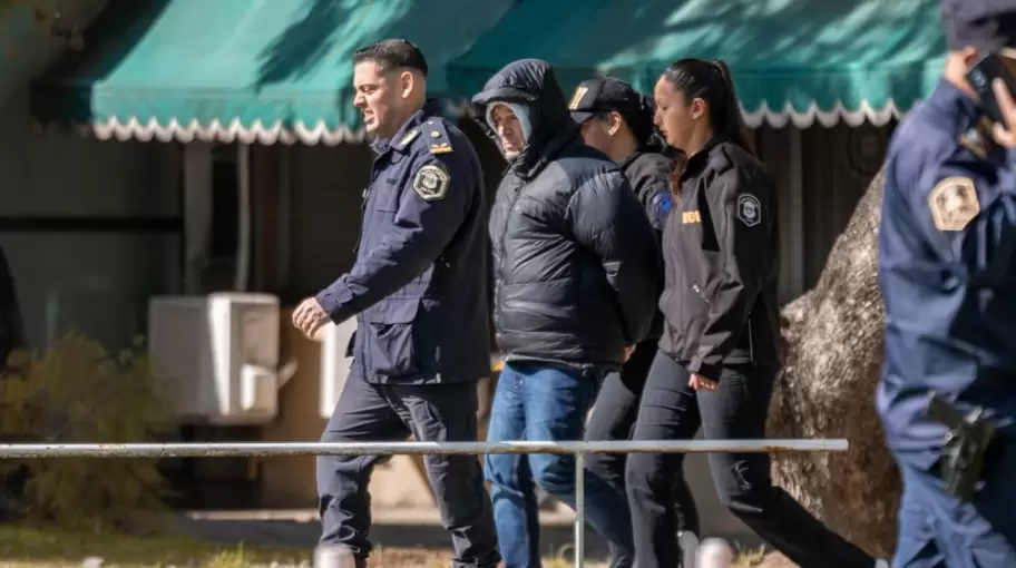 As lo llevaban detenido a Claudio Contardi