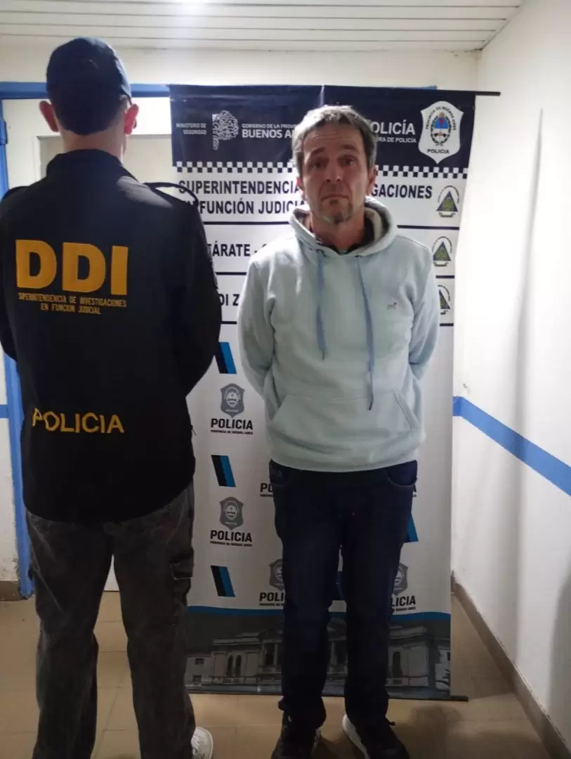Claudio Contardi detenido en la DDI